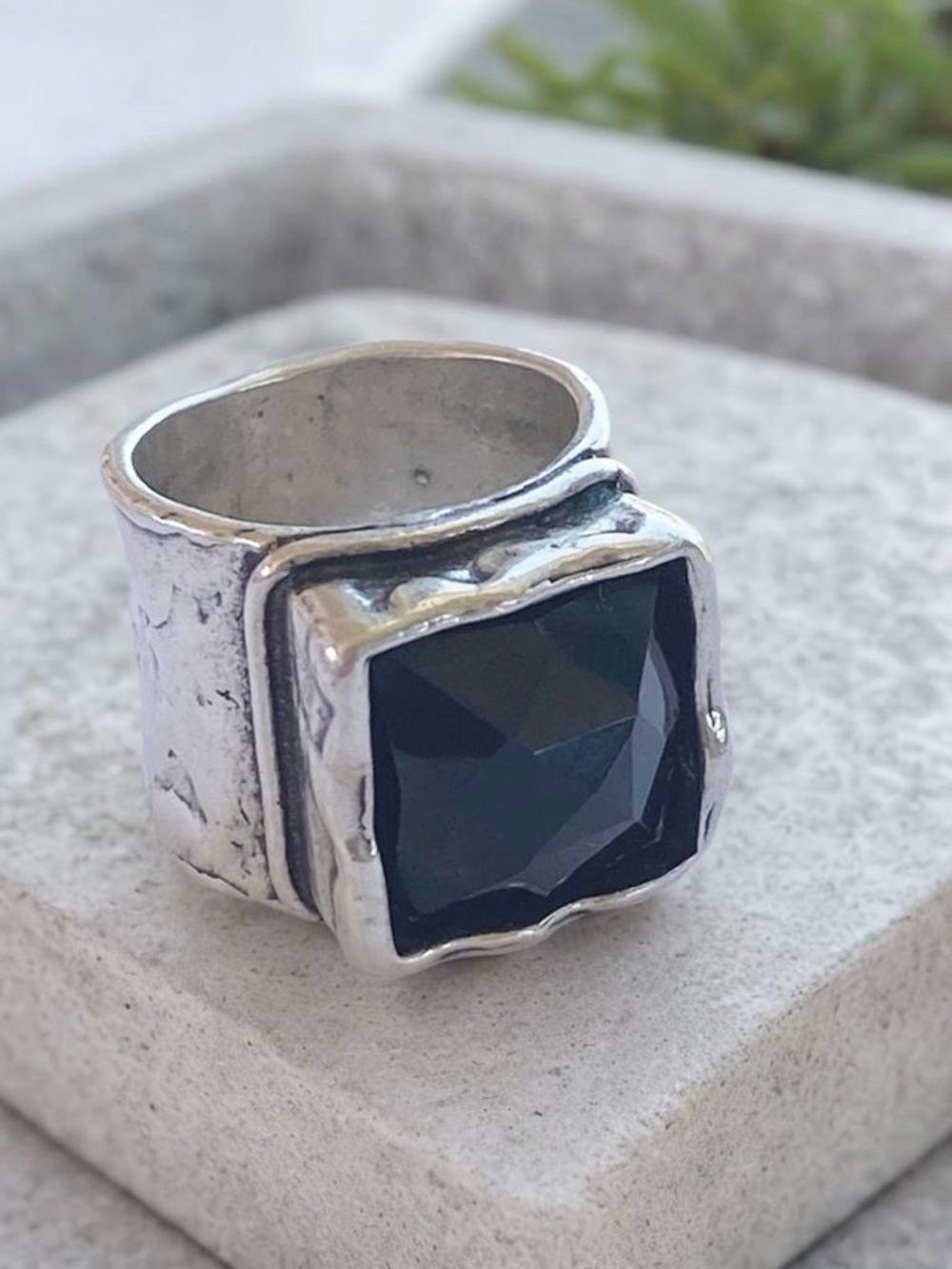 Silpada Sterling Silver and Smoky Quartz Ring size 5 - Picture 7 of 7